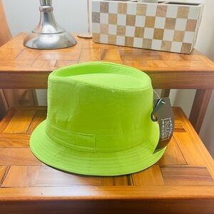 Kith Green Bucket Hat Vibrant Outdoor Accessory